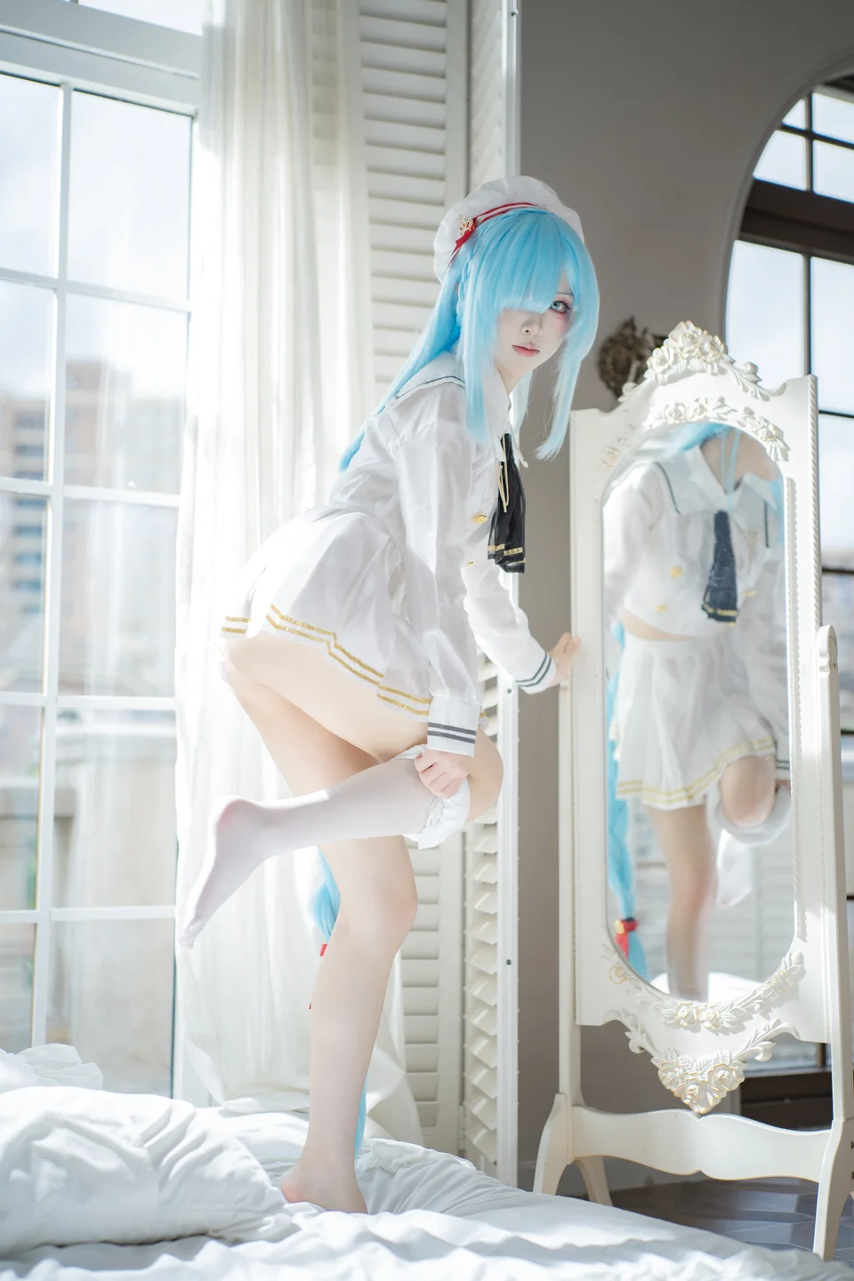 矢量鱼 - No.015 雅努斯水手服 [38P-369MB] tg@simisebaisi 【丝足阁】001.webp